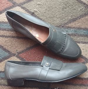 Men's gray dress shoes, size 11